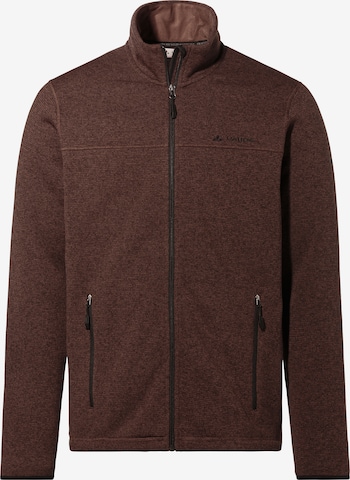 VAUDE Outdoorjacke 'Rienza' in Braun: Vorderseite