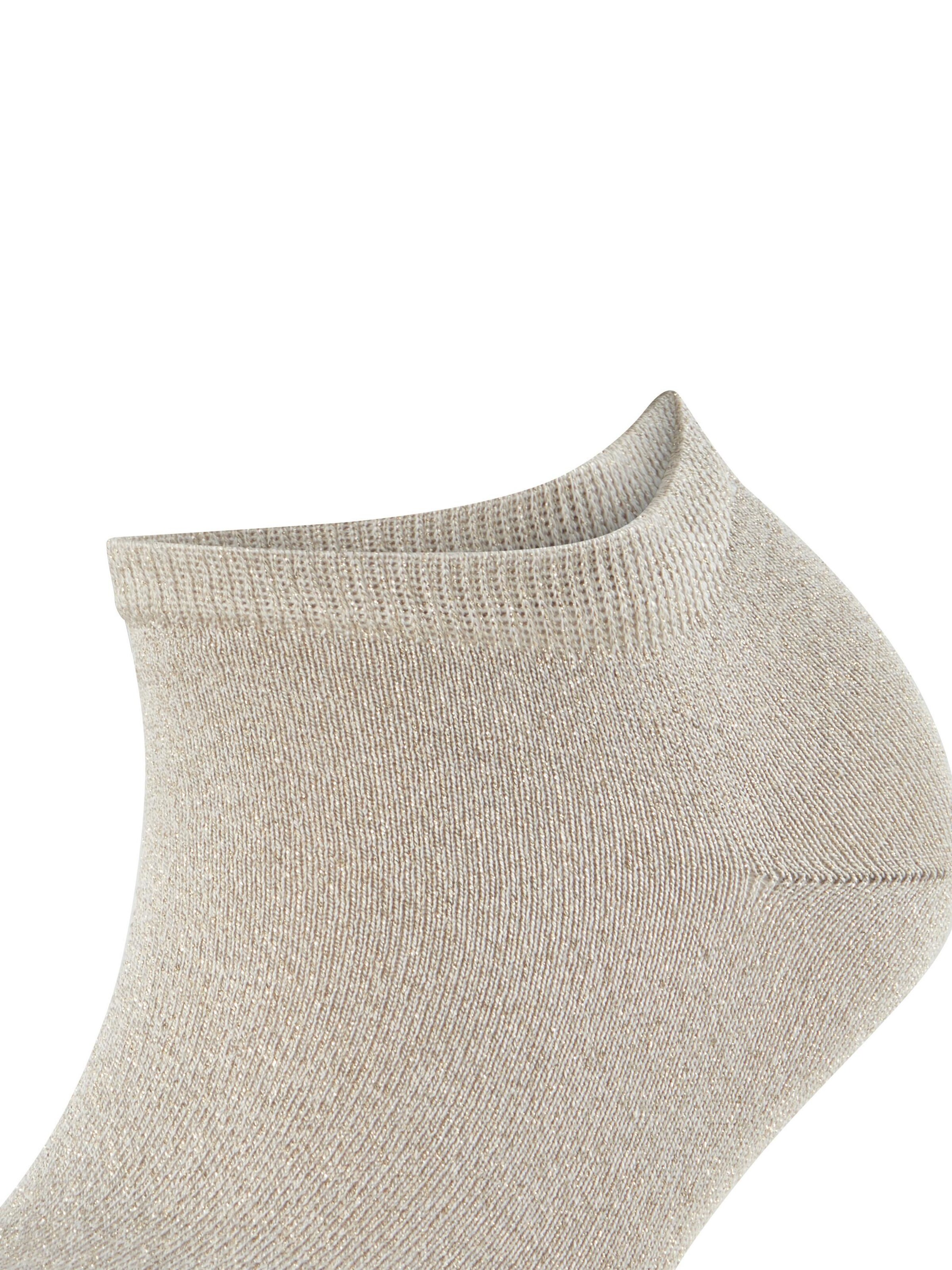 FALKE Ankle Socks 'Shiny' in Silver