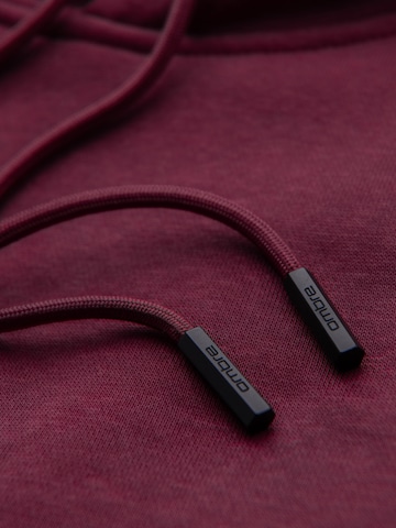 Sweat-shirt Ombre en rouge