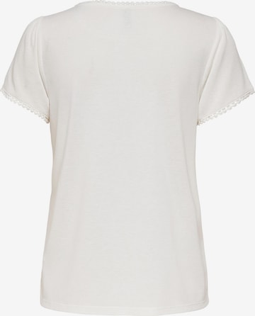 ONLY - Camisa 'Ariana' em branco