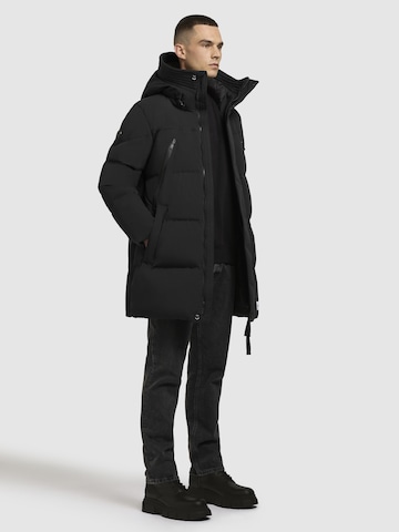 khujo - Casaco de inverno ' DOYLE ' em preto