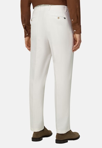 Coupe slim Pantalon Boggi Milano en blanc