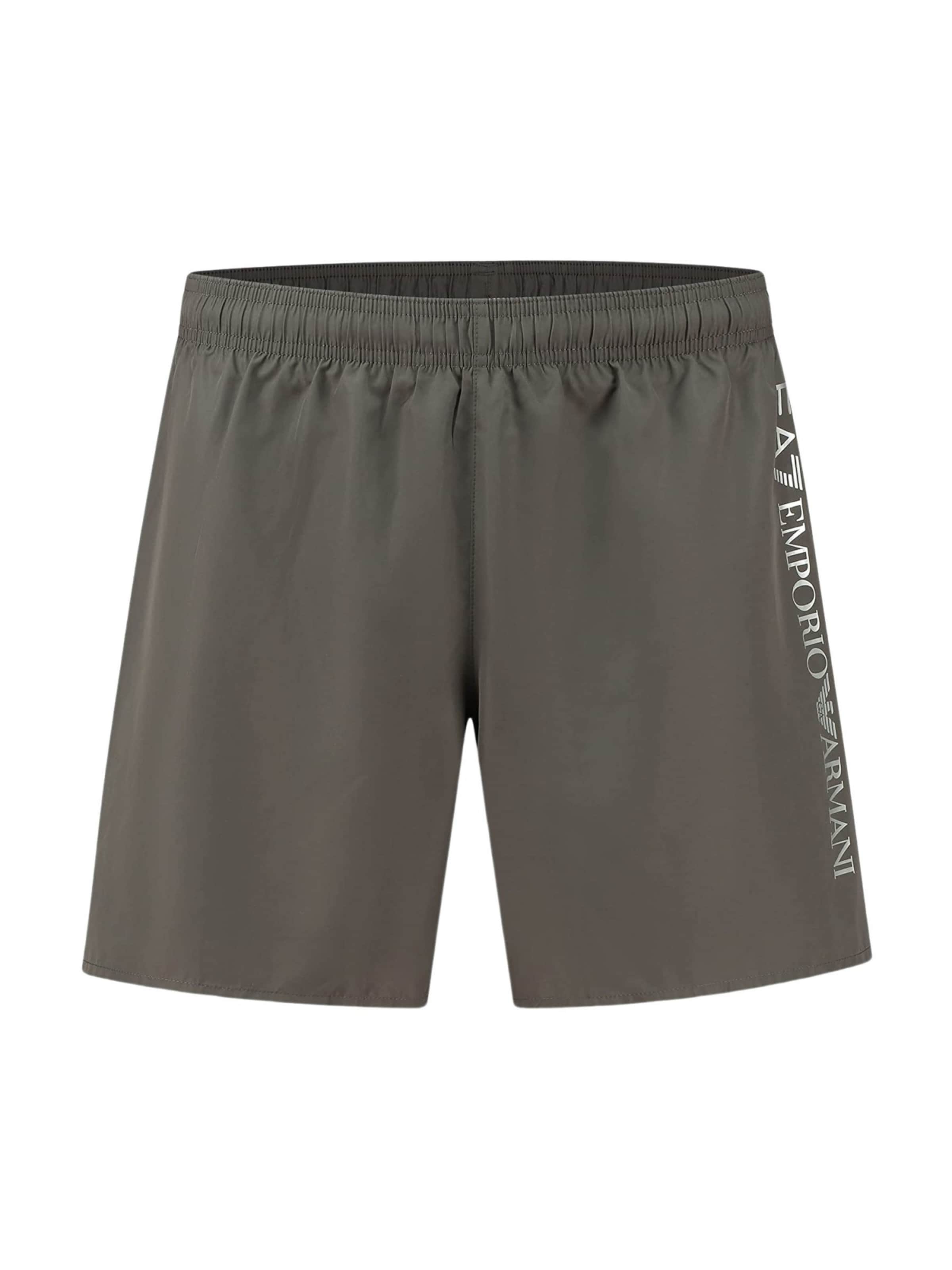 EA7 Emporio Armani Zwemshorts in Groen: voorkant