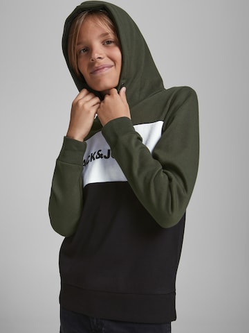 Coupe regular Sweat Jack & Jones Junior en noir