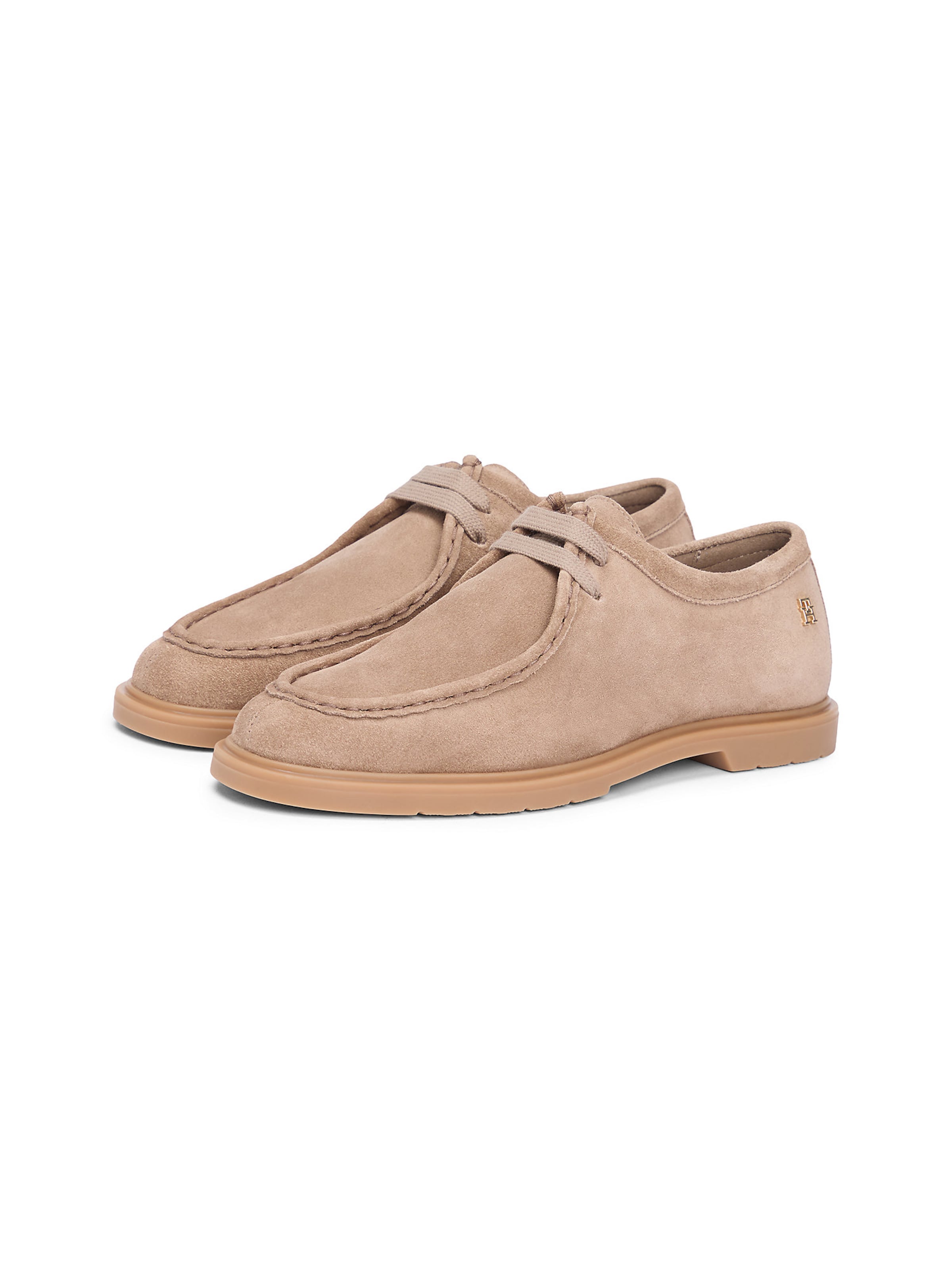 Chaussure à lacets TOMMY HILFIGER en beige