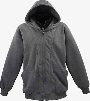 Lavecchia Sweatjacke 'LV-109' in Grau: Vorderseite