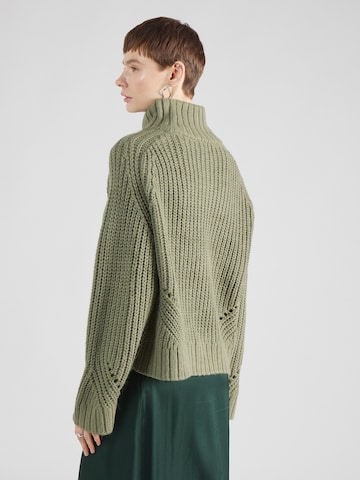 TOPSHOP Knit Cardigan in Green