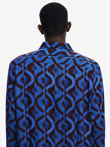 Coupe regular Chemise Desigual en bleu