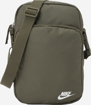 žalia Nike Sportswear Rankinė su ilgu dirželiu 'Heritage': priekis