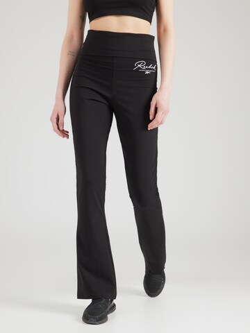 Reebok Flared Leggings 'HERITAGE' - fekete: elől