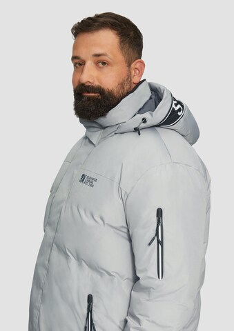 s.Oliver Men Big Sizes Wintermantel in Grau
