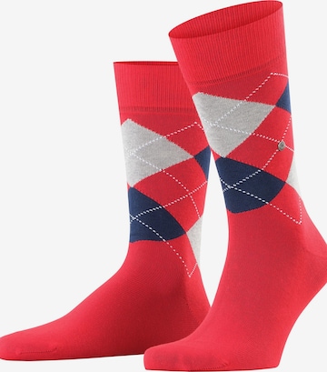 BURLINGTON Socks 'King' in Red: front