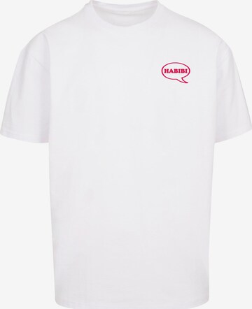 Merchcode Shirt 'Mr Kebab' in Wit: voorkant