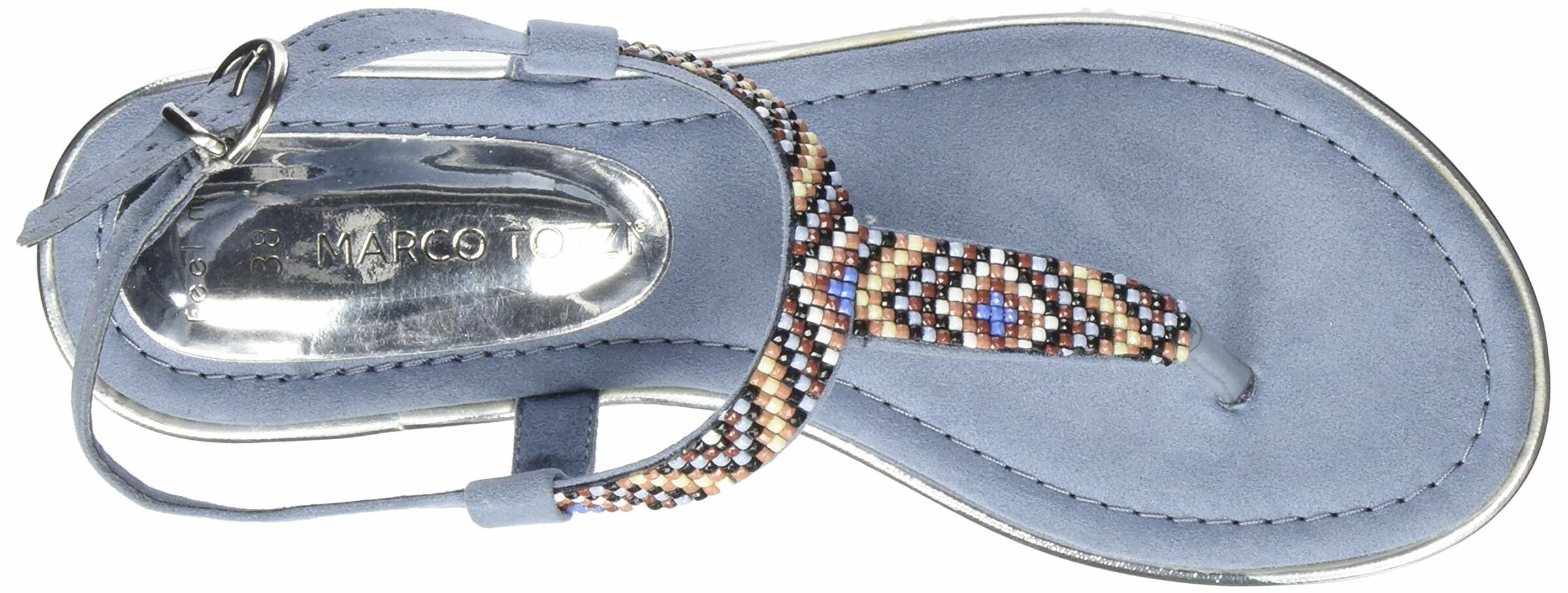 MARCO TOZZI by GUIDO MARIA KRETSCHMER Teenslipper in Blauw