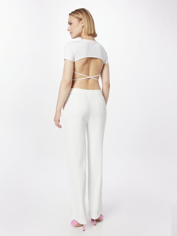 NLY by Nelly Loose fit Trousers in White