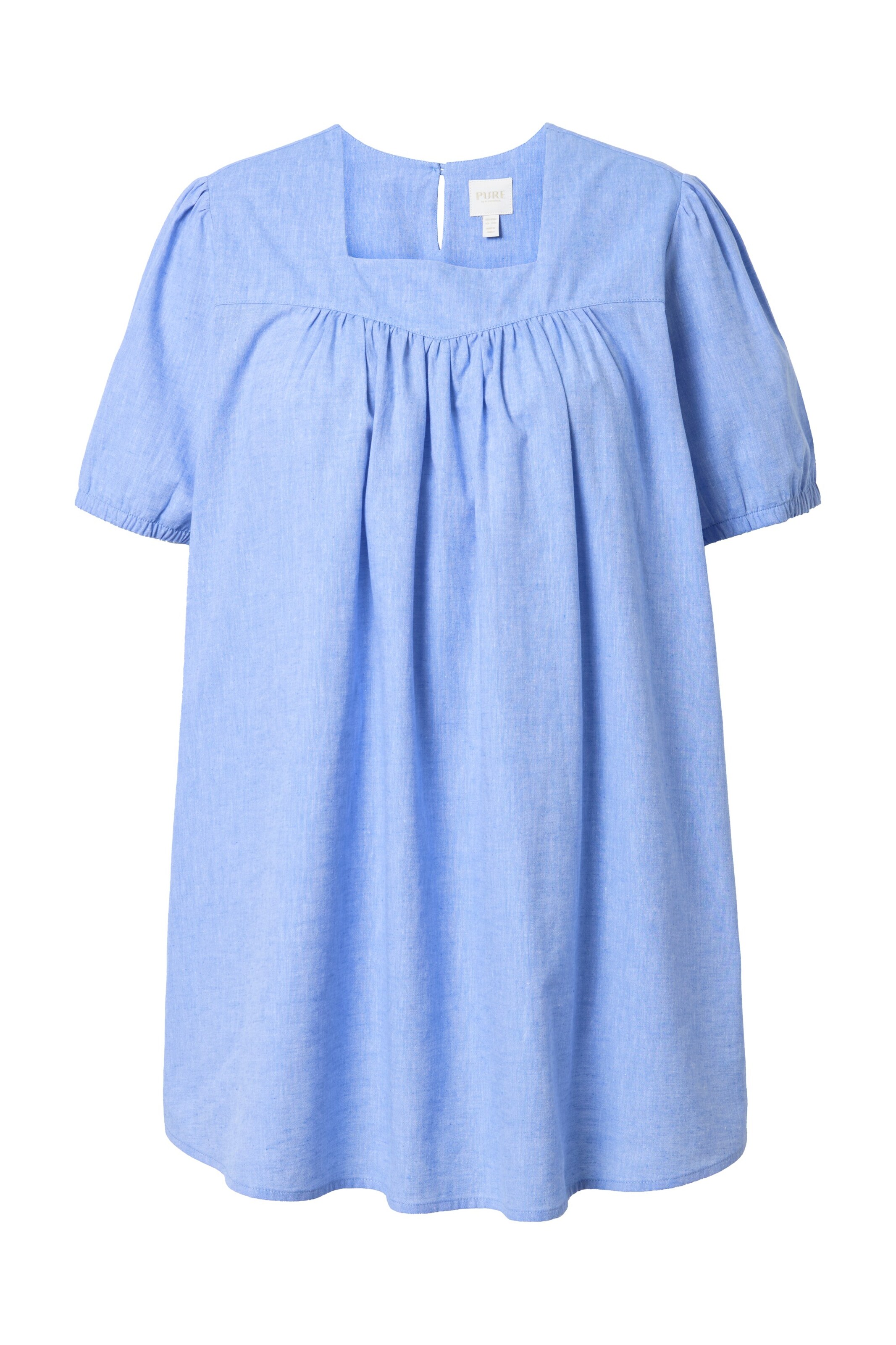 Ulla Popken Blouse in Blauw: voorkant