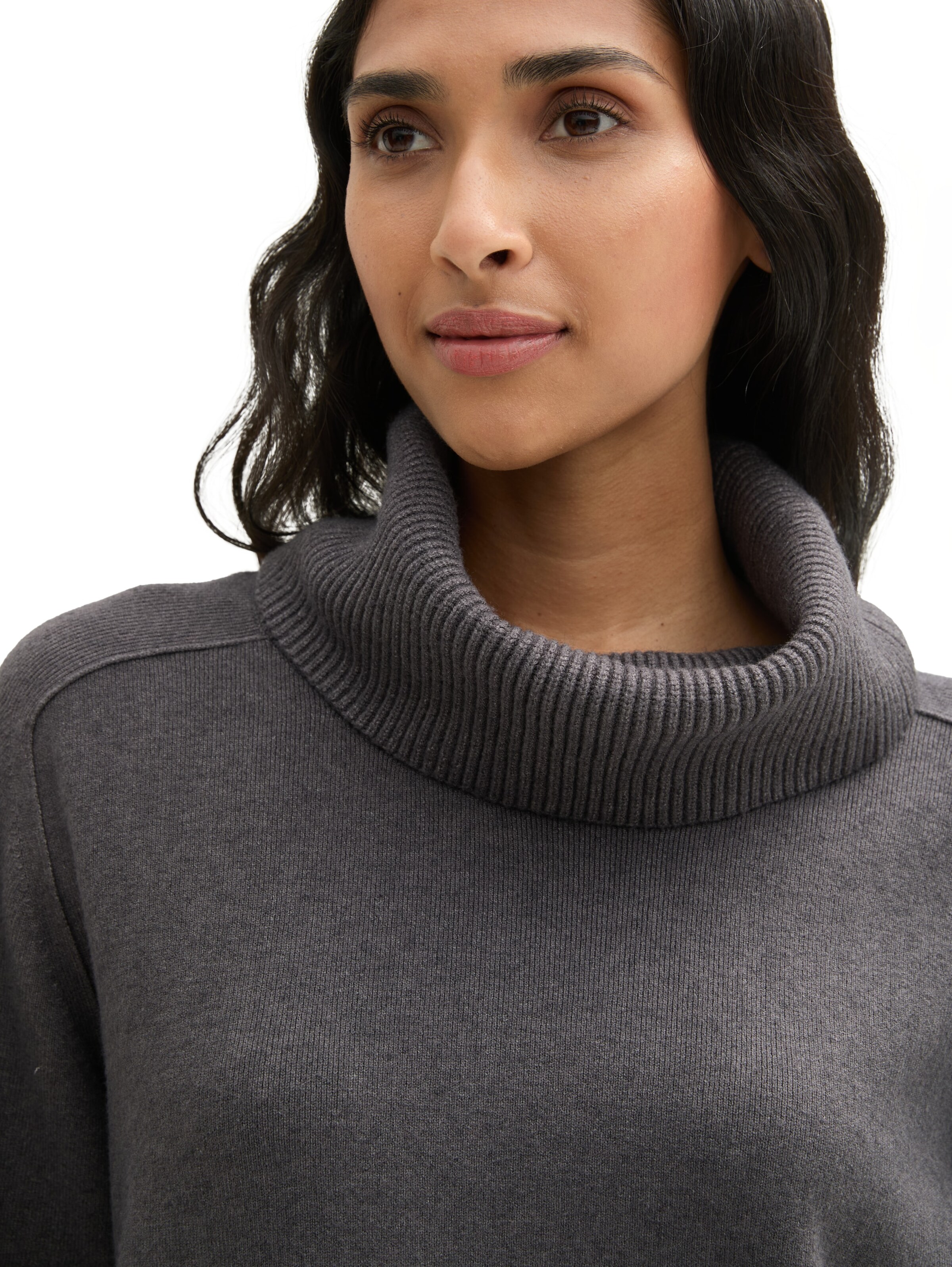 TOM TAILOR Пуловер в сиво