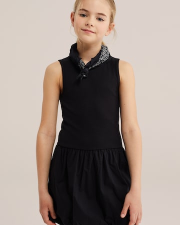 Abito di WE Fashion in nero: frontale