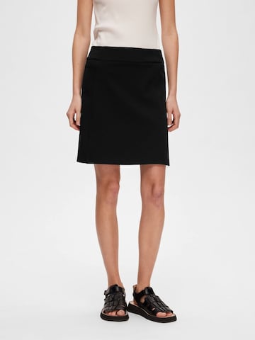 SELECTED FEMME Skirt 'New Myla' in Black: front
