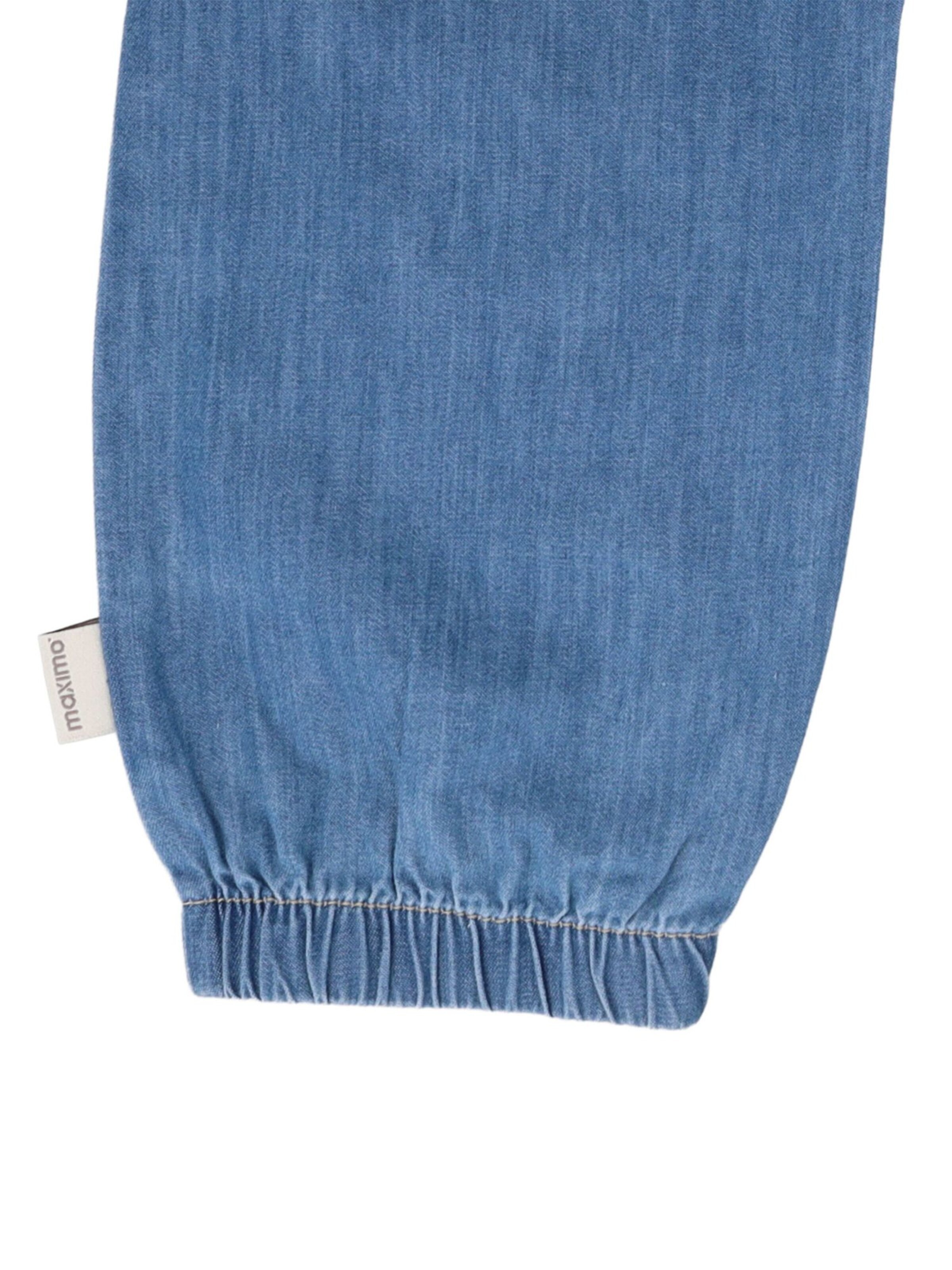 MAXIMO Regular Pants 'MINI-Hose, Denim-Optik, lang' in Blue