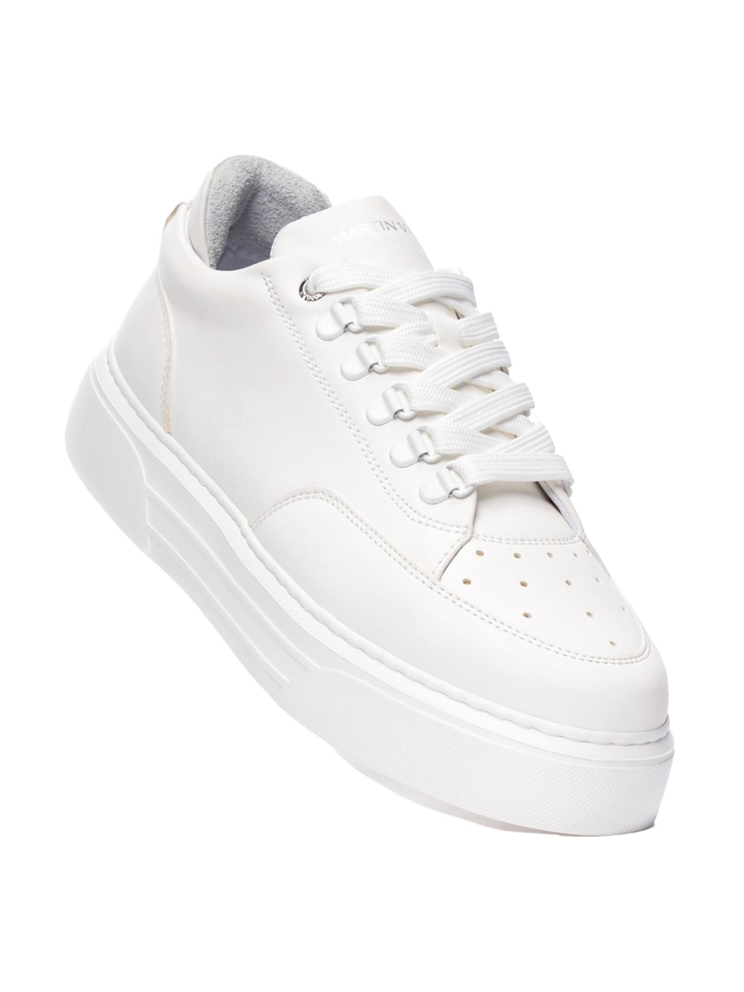 Baskets basses MARTIN VALEN en blanc