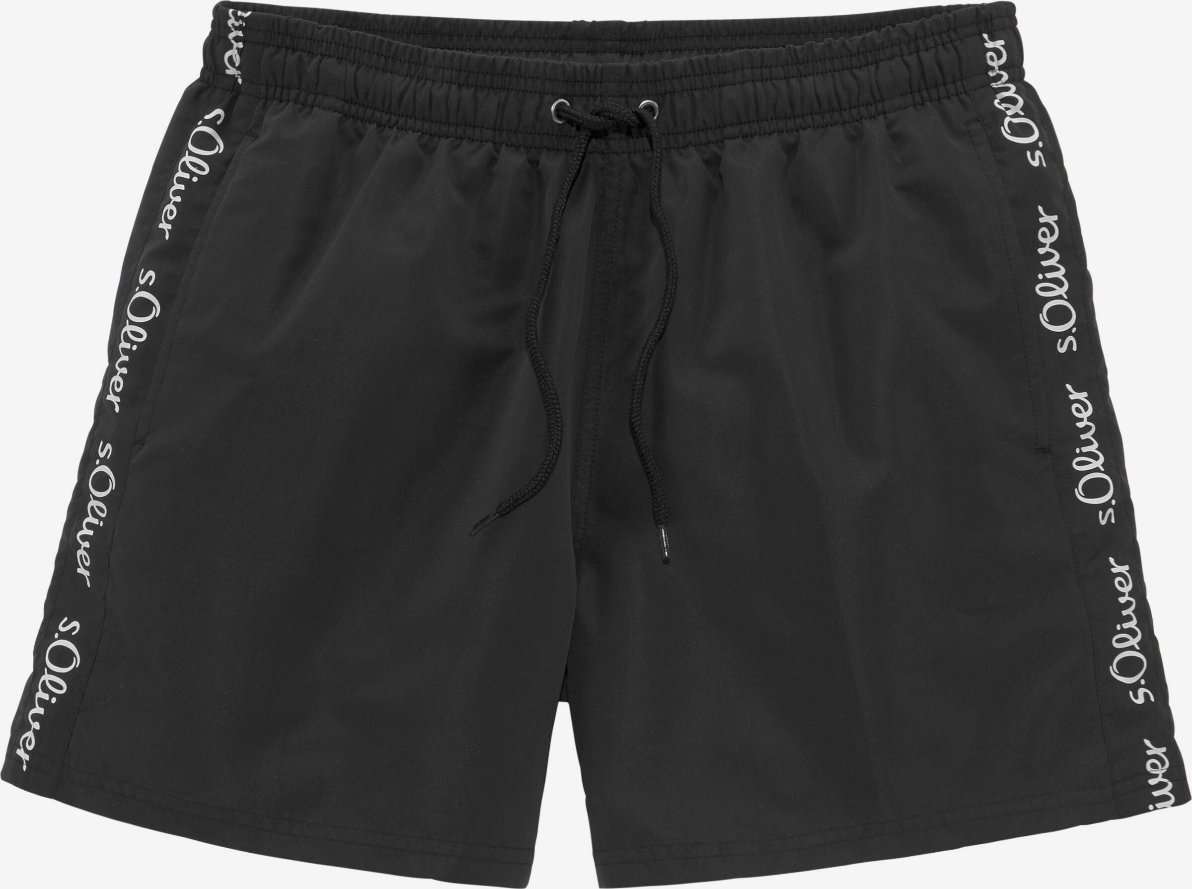 s.Oliver Badeshorts in Schwarz | ABOUT YOU