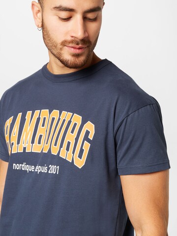 Derbe T-shirt 'Hambourg' i blå