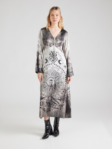 Grace Dress 'MAGIC EYE' in Grey: front