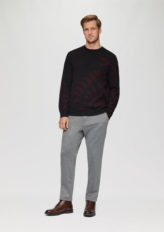 s.Oliver BLACK LABEL Pullover in Schwarz