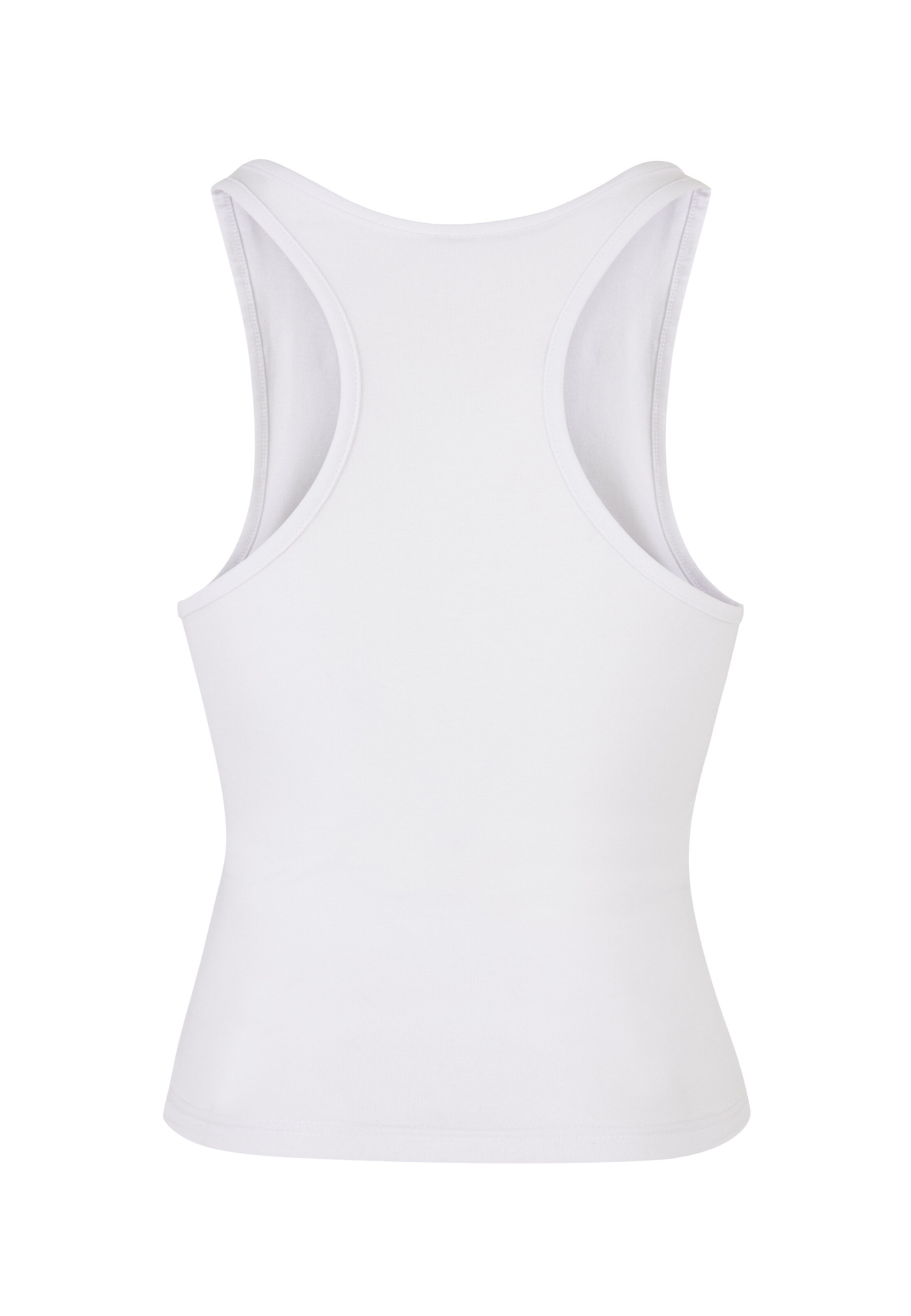Urban Classics Top 'Radiant Heart' in Weiß