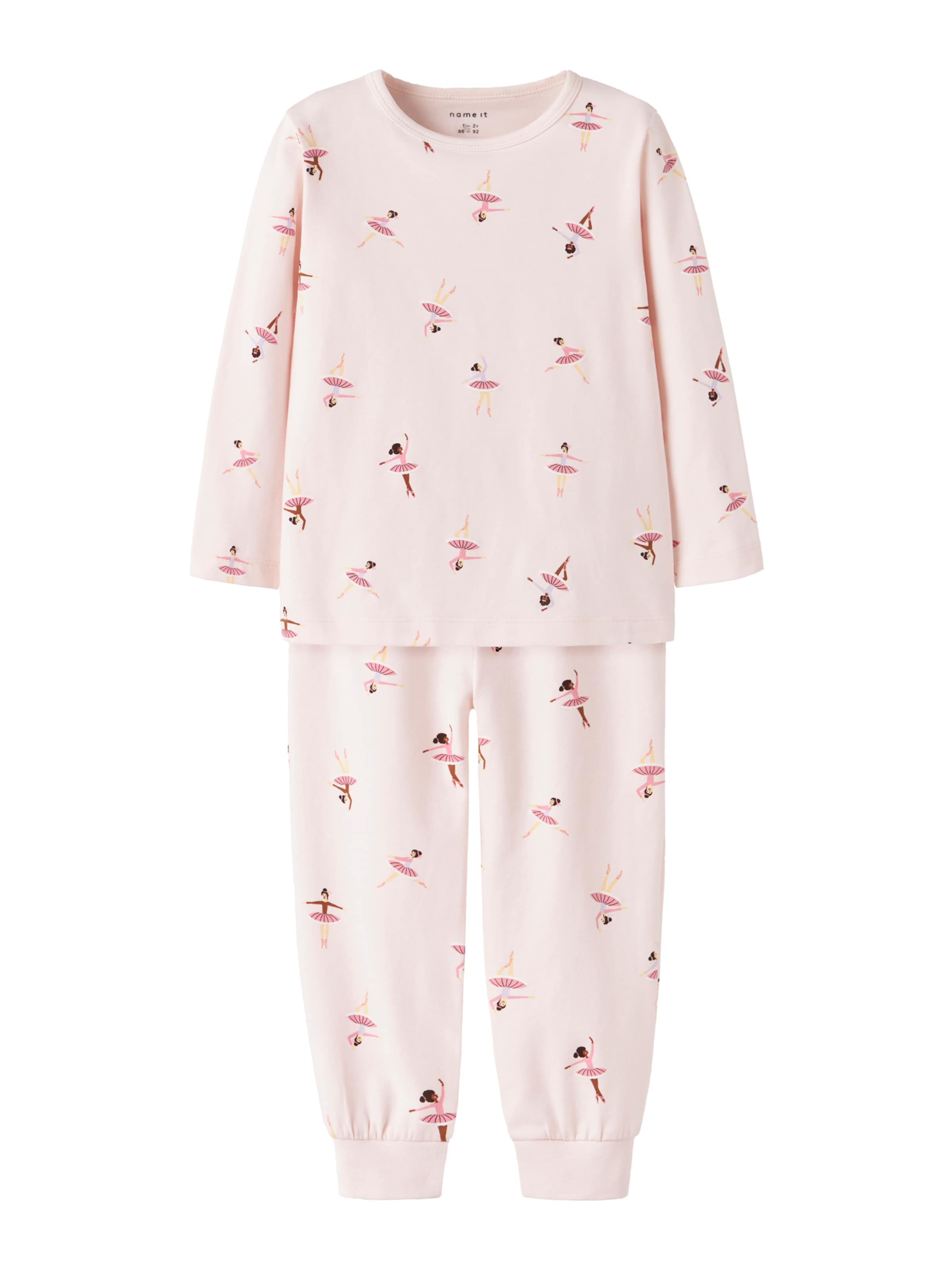 NAME IT Πιτζάμα σε ροζ: μπροστά