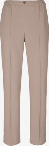 Regular Pantalon Goldner en marron : devant