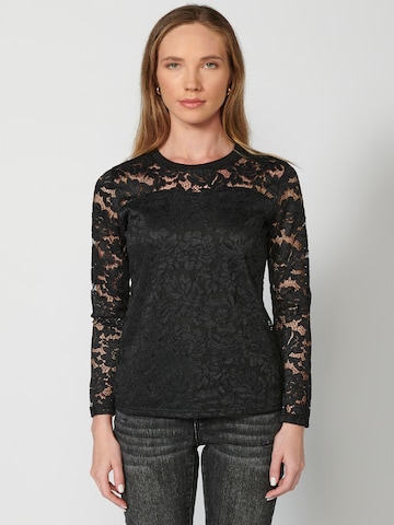 KOROSHI Shirt in Black: front