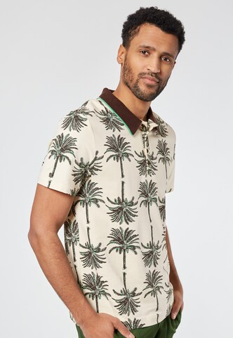 4funkyflavours Shirt 'New Way' in Bruin: voorkant