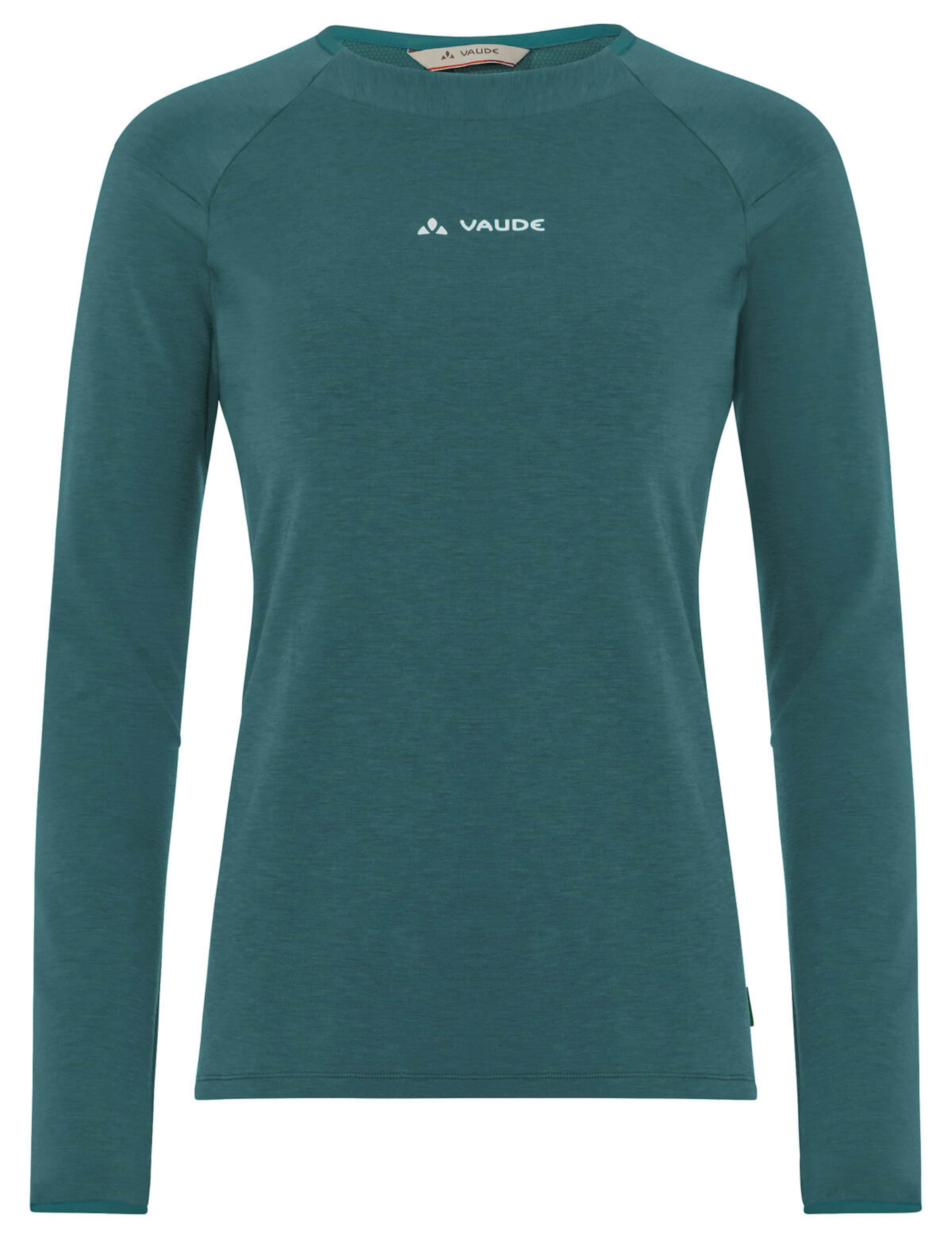 VAUDE Funktionsshirt 'Monviso' in Grün: Vorderseite