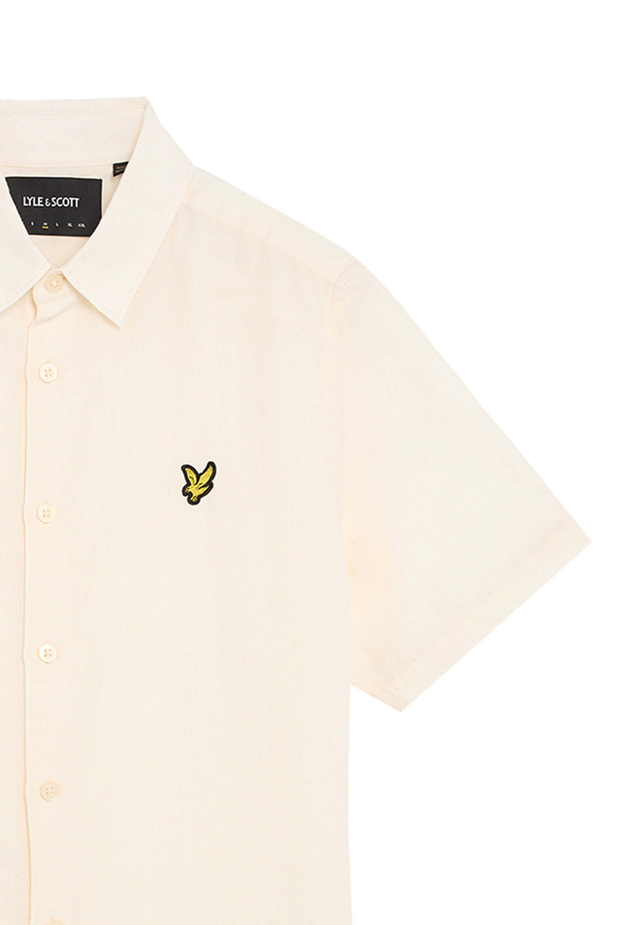 Lyle & Scott Regular fit Button Up Shirt in White