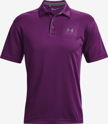 UNDER ARMOUR Performance Shirt 'Tech' in Purple: front