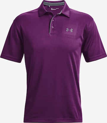 UNDER ARMOUR Functioneel shirt 'Tech' in Lila: voorkant