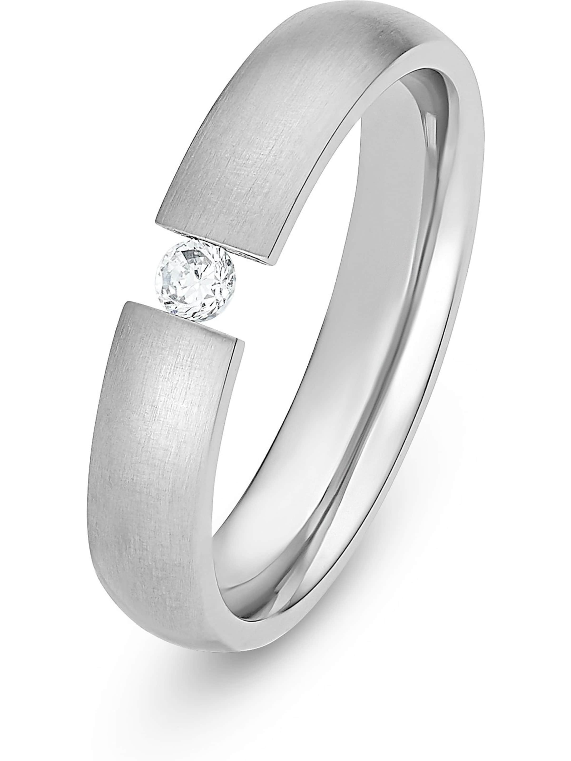 CHRIST Ring in Silver: front