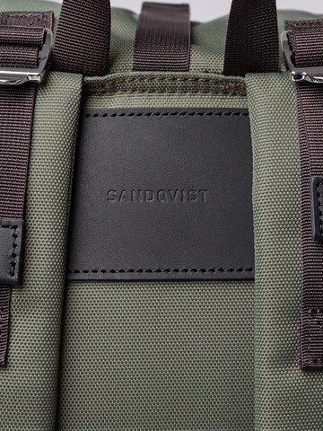 SANDQVIST - Mochila 'Bernt' em verde