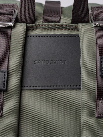 SANDQVIST Backpack 'Bernt' in Green