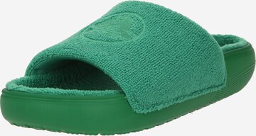 Crocs - Sapato aberto em verde: frente