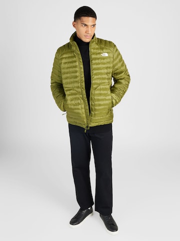 THE NORTH FACE - Casaco outdoor 'HUILA' em verde