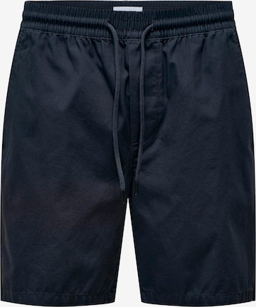 Only & Sons Shorts 'Tel' in Blau: predná strana