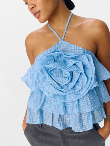 OBJECT Top 'OBJBritney' in Blauw