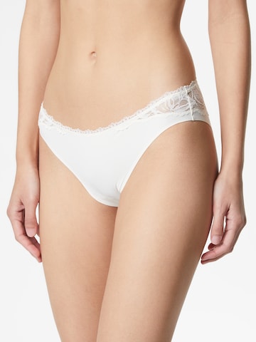 Calvin Klein Underwear قميص نسائي تحتي بلون أبيض: الأمام