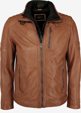 JCC Between-season jacket in Brown: front