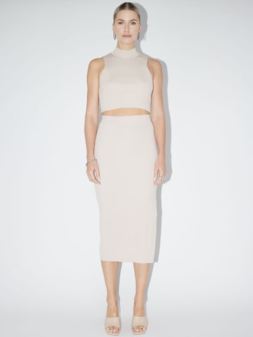 LeGer by Lena Gercke Knitted Top 'Julie' in Beige