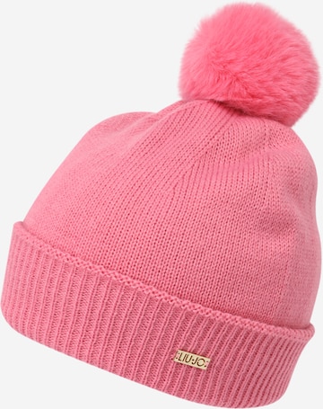 Liu Jo Beanie in Pink: front