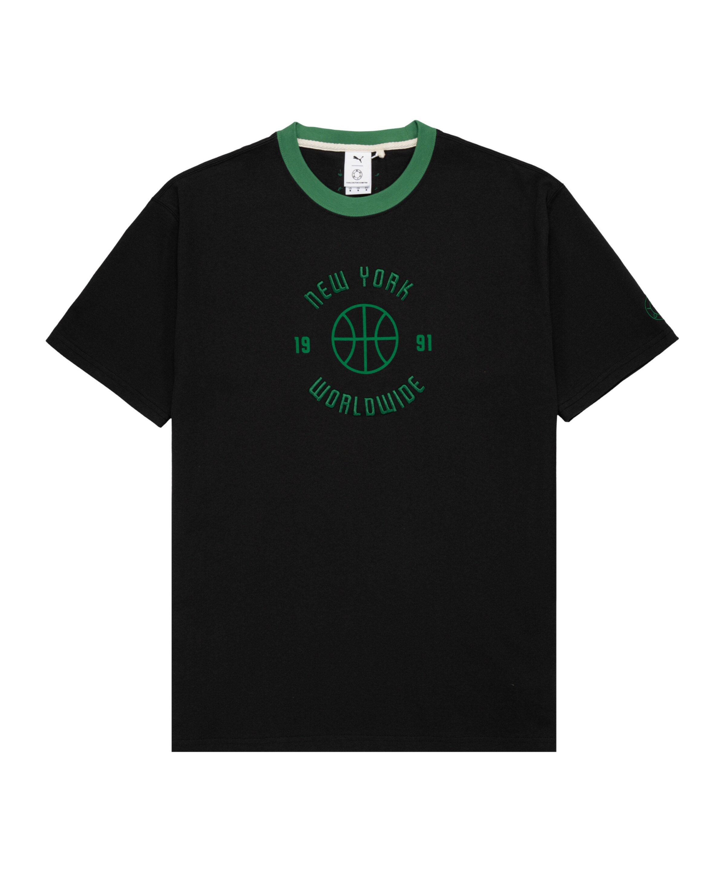 PUMA Shirt in Black: front